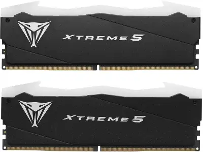 Набор памяти DDR5 DIMM 2x16Gb DDR8000 Patriot Memory Viper Xtreme 5 RGB (PVXR532G80C38K)