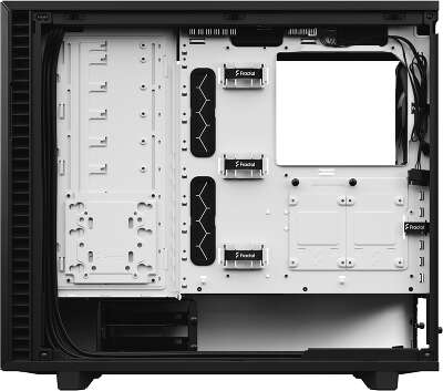 Корпус Fractal Design Define 7 Clear Tempered Glass, черный/белый, E-ATX, Без БП (FD-C-DEF7A-05)