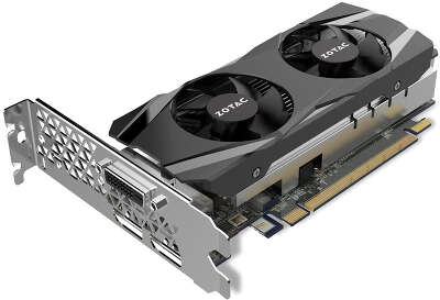 Видеокарта ZOTAC nVidia GeForce GTX 1050Ti LP 4Gb DDR5 PCI-E DVI, HDMI, DP