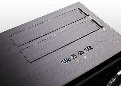 Корпус SilverStone GD08B, черный, EATX, Без БП (SST-GD08B)