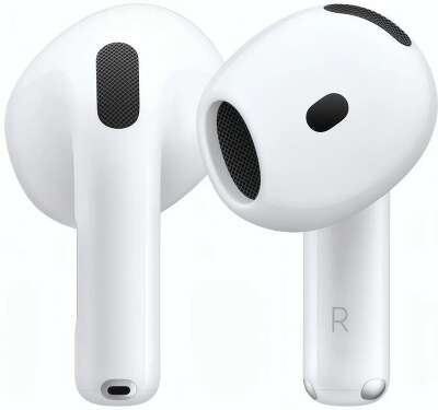 Беспроводные наушники Apple AirPods 4 A3050/A3053/A3058 белые [MXP63]