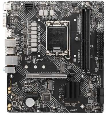 MSI PRO H610M-G, LGA 1700, Intel H610, mATX, Ret