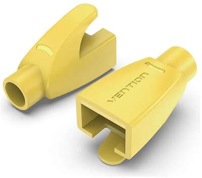 Колпачки изолирующие Vention IODY0-50 для разъемов RJ-45 (50шт.) - Желтый