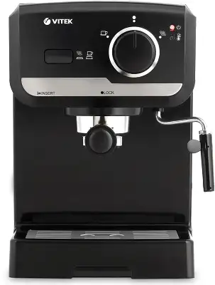 Кофеварка рожковая Vitek VT-1502 1050Вт черный