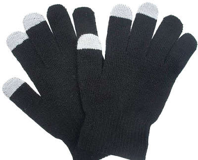 Перчатки для емкостных дисплеев Beewin BW-22 Big Black