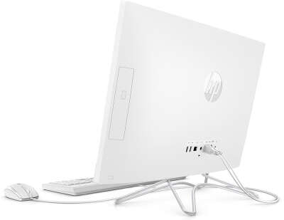 Моноблок HP" 24-f1001ur R 3 3200U/4/1000/128 SSD/R Vega 3/WF/BT/Cam/Kb+Mouse/W10,белый