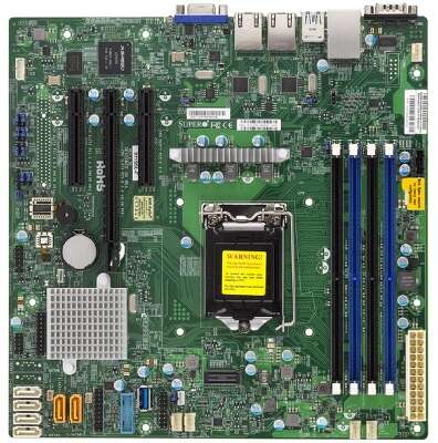 Supermicro MBD-X11SSL-F-(B) {C232 S1151 MATX BLK} OEM