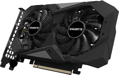 Видеокарта GIGABYTE nVidia GeForce GTX1650 D6 OC 4G 4Gb GDDR6 PCI-E DVI, HDMI, DP