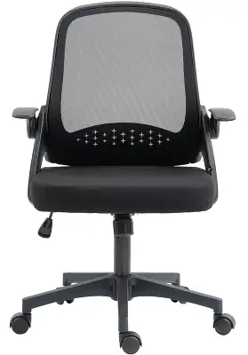 Кресло Cactus CS-MC212-BK черный низк.спин. крестов. пластик пластик черный