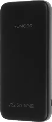 Мобильный аккумулятор Romoss PHC10 10000mAh 22.5W 3A USB-A/USB-C черный (6958377521748)
