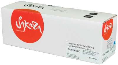 Картридж Sakura CF211A/Canon 731 Cyan (1800 стр.)