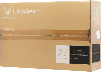 Монитор LG 27" UltraGear 27GP850-B черный IPS LED 16:9 HDMI матовая HAS Piv 1000:1 400cd 178гр/178гр 2560x1440 165Hz G-Sync FreeSync Premium DP 2K USB 6.3кг