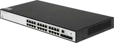 Коммутатор SNR SNR-S5210G-24TX-POE (L2+) 24x1Гбит/с 4SFP+ 24PoE 370W управляемый
