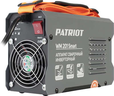 Сварочный аппарат Patriot WM 201 Smart инвертор ММА 8.3кВт