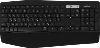 Клавиатура + мышь Logitech MK850 клав:черный мышь:черный USB беспроводная slim Multimedia (920-008486)