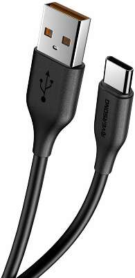 Кабель Riversong Beta20 USB(m)-USB Type-C (m) 2м, черный 3A