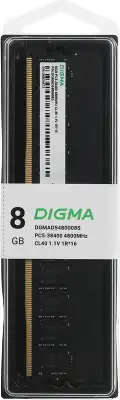 Память DDR5 8Gb 4800MHz Digma DGMAD5480008S RTL PC5-38400 CL40 DIMM 288-pin 1.1В single rank Ret