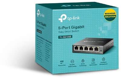 TP-Link TL-SG105E Коммутатор Easy Smart с 5 гигабитными портами