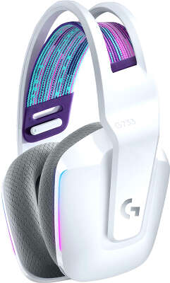 Гарнитура Logitech G G733 LIGHTSPEED Wireless RGB Gaming White [981-000883]