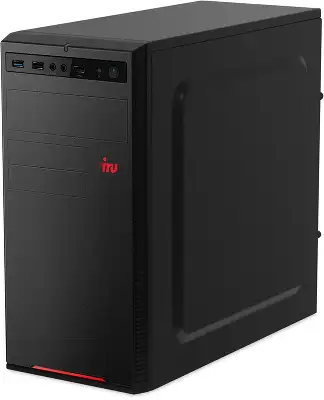 ПК IRU Опал 613 MT i3 12100 (3.3) 16Gb SSD512Gb UHDG 730 FreeDOS GbitEth 400W мышь клавиатура черный (2081118)