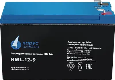 Батарея для ИБП Связь Инжиниринг HML-12-9 12В 9Ач