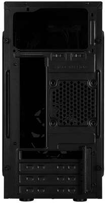 Корпус FORMULA (AEROCOOL) MiniTower CS-105 черный (mATX, без БП, USB2.0+USB3.0, 1x120mm) (CS-105 (F))