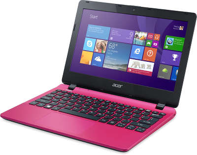 Ноутбук Acer E3-112-C0CR 11.6" Pink HD/N2840/2/320/ WF/BT/CAM/ W8.1