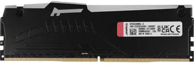 Модуль памяти Kingston FURY Beast RGB XMP KF552C40BBA-8 DDR5 8GB 5200MHz
