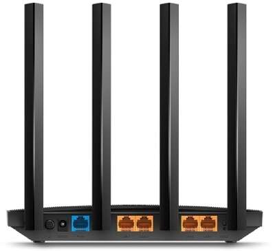 TP-Link Archer C6 Двухдиапазонный гигабитный роутер Wi-Fi AC1200/AC1300 с поддержкой Mesh и MU-MIMO