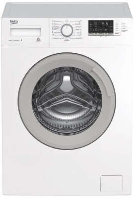 Стиральная машина Beko WSRE6H612ZAWI класс: A-10% загр.фронтальная макс.:6.5кг белый инвертер