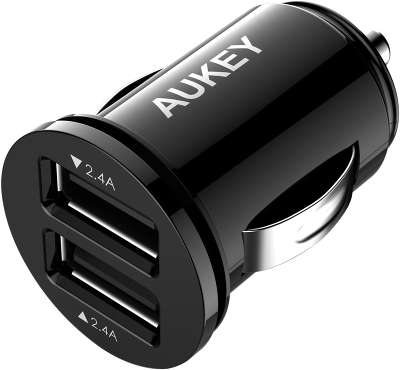 Автомобильное ЗУ Aukey 2-Port 24W Car Charger [CC-S1]