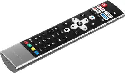 Телевизор QLED Digma Pro 43" QLED 43L Google TV Frameless черный/серебристый 4K Ultra HD 120Hz HSR DVB-T DVB-T2 DVB-C DVB-S DVB-S2 USB WiFi Smart TV
