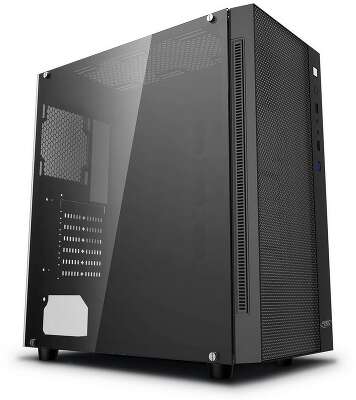 Корпус Deepcool MATREXX 55 MESH DP-ATX-MATREXX55-MESH (714057) E-ATX, CPU Height 165mm, VGA max 370mm, USB 2.0 x 2, «USB 3.0 x 1, Audio x 1, Mic x 1, int. 3.5» x 2 , 2.5» x 4, Ext. 5.25» x 0, 3.5» x 0 (714057)»