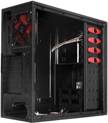 Корпус RaidMax Reiter Black, 500W, ATX