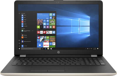 Ноутбук HP 15-bs055ur Gold 15.6" HD i3-6006U/4/500/WiFi/BT/CAM/W10 (1VH53EA)