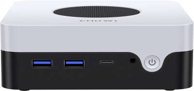 Неттоп Chuwi LarkBox X N100 (0.8) 12Gb SSD512Gb UHDG Windows 11 Home 2xGbitEth WiFi BT черный/белый
