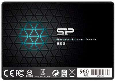 Накопитель SSD Silicon Power SATA-III 960GB SP960GBSS3S55S25 Slim S55 2.5"