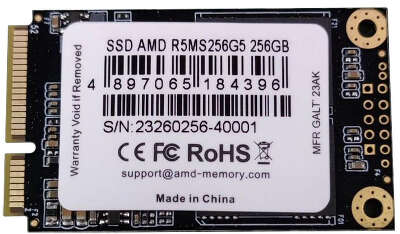 Твердотельный накопитель mSATA 256Gb [R5MS256G5] (SSD) AMD