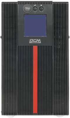PowerCom Macan MAC-1500 ИБП {On-Line, 1500VA / 1500W, Tower, 6xC13, LCD, Serial+USB, SNMPslot, подкл. доп. батарей} (1186436)
