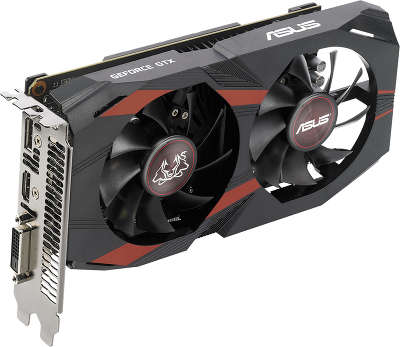 Видеокарта Asus PCI-E CERBERUS-GTX1050TI-A4G 4096Mb GDDR5