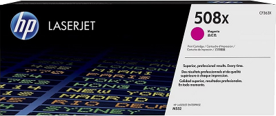 HP 508X Magenta Original LaserJet Toner Cartridge (CF363X)