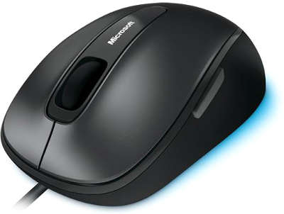 Мышь Microsoft Retail Comfort Optical Mouse 4500 USB Black-gray (4FD-00024)