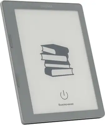 Электронная книга Digma E2 5.83" E-Ink 680x920 Touch Screen 1.2Ghz 1Gb/8Gb/SD/microSDHC/подсветка дисплея светло-серый