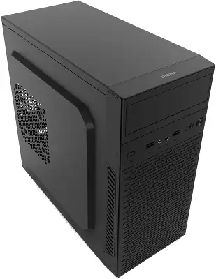 Корпус Digma DCC-MN305 черный без БП mATX 1x80mm 1x120mm 2xUSB2.0 1xUSB3.0 audio
