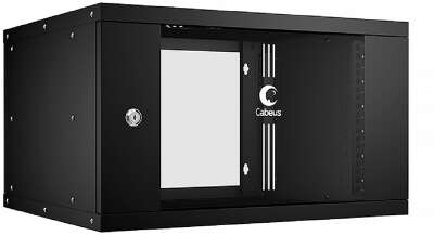 Cabeus WSC-05D-6U55/45-BK Шкаф телекоммуникационный настенный 19