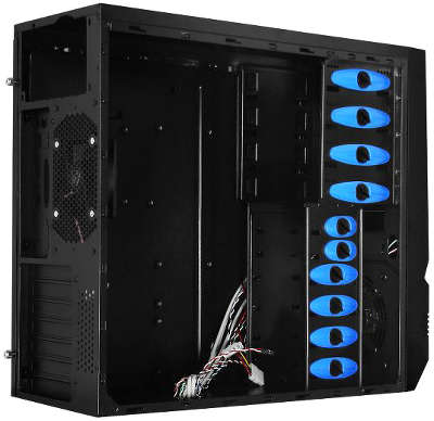 Корпус RaidMax Typhoon Window Black-Silver, 500W, ATX