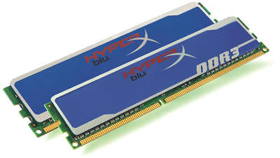 Набор памяти DDR-III DIMM 2*8192 DDR1600 Kingston HyperX Blu CL10 [KHX1600C10D3B1K2/16G]