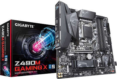 Материнская плата mATX LGA1200 GIGABYTE Z490M GAMING X