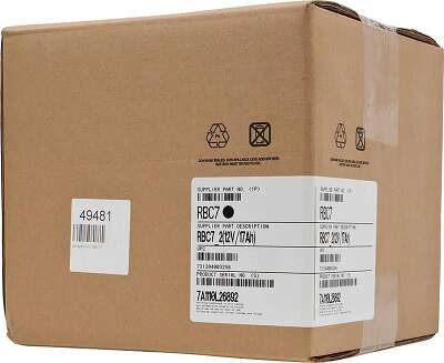 Батарея для ИБП APC RBC7 12В 17Ач для SU1000XL/SU1000XLNET/SU1250/SU1250RM