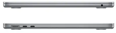 Ноутбук Apple MacBook Air A2681 M2 8 core 16Gb SSD256Gb/10 core GPU 13.6" IPS (2560x1664) macOS grey space WiFi BT Cam (Z15S007CE)